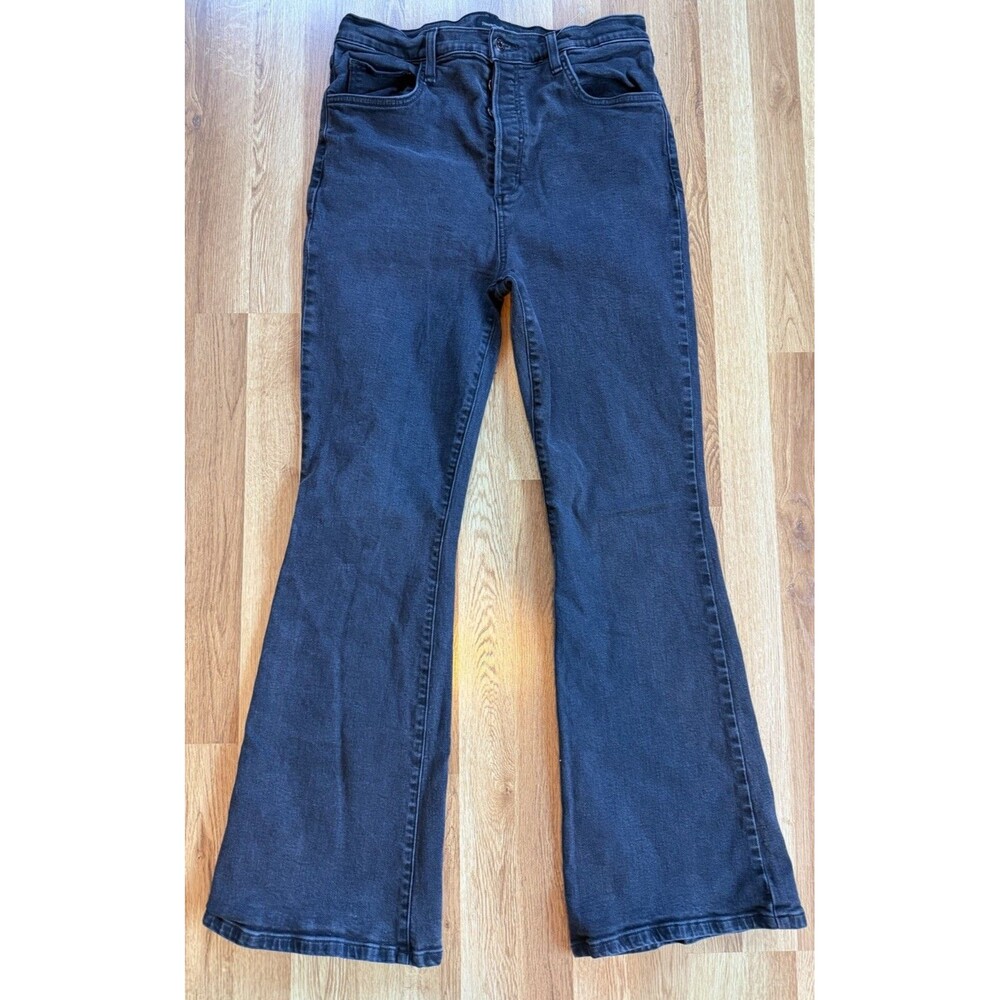 Favorite Daughter The Valentina Boulder‎ Black Flare Jeans Women’s 33 High Rise